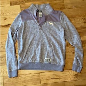 Lavender Victoria’s Secret PINK quarter zip